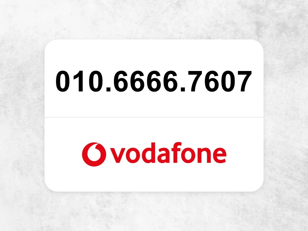 Vodafone  010.6666.7607