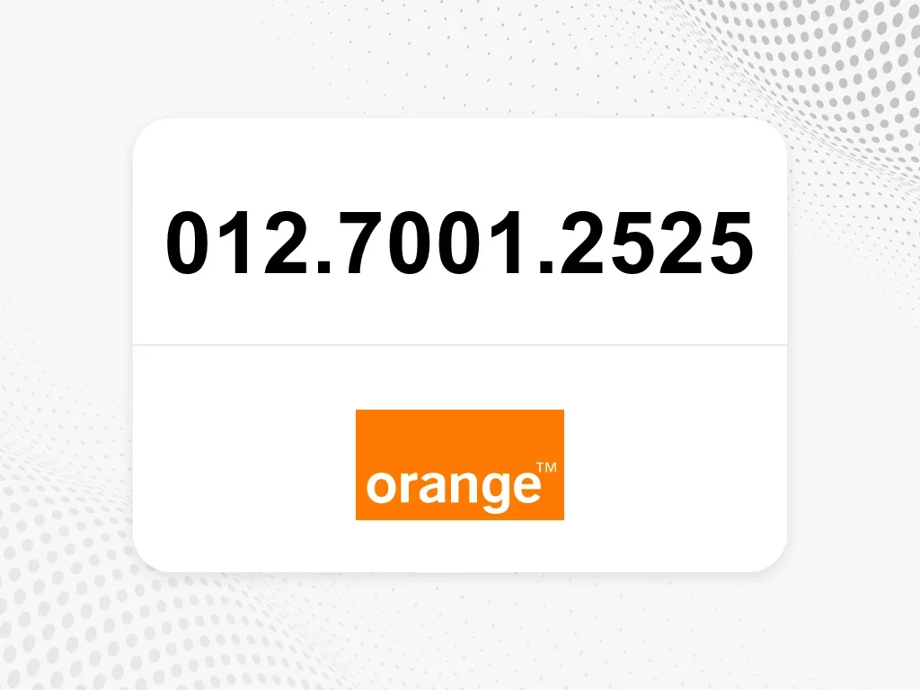 أورنج 012.7001.2525