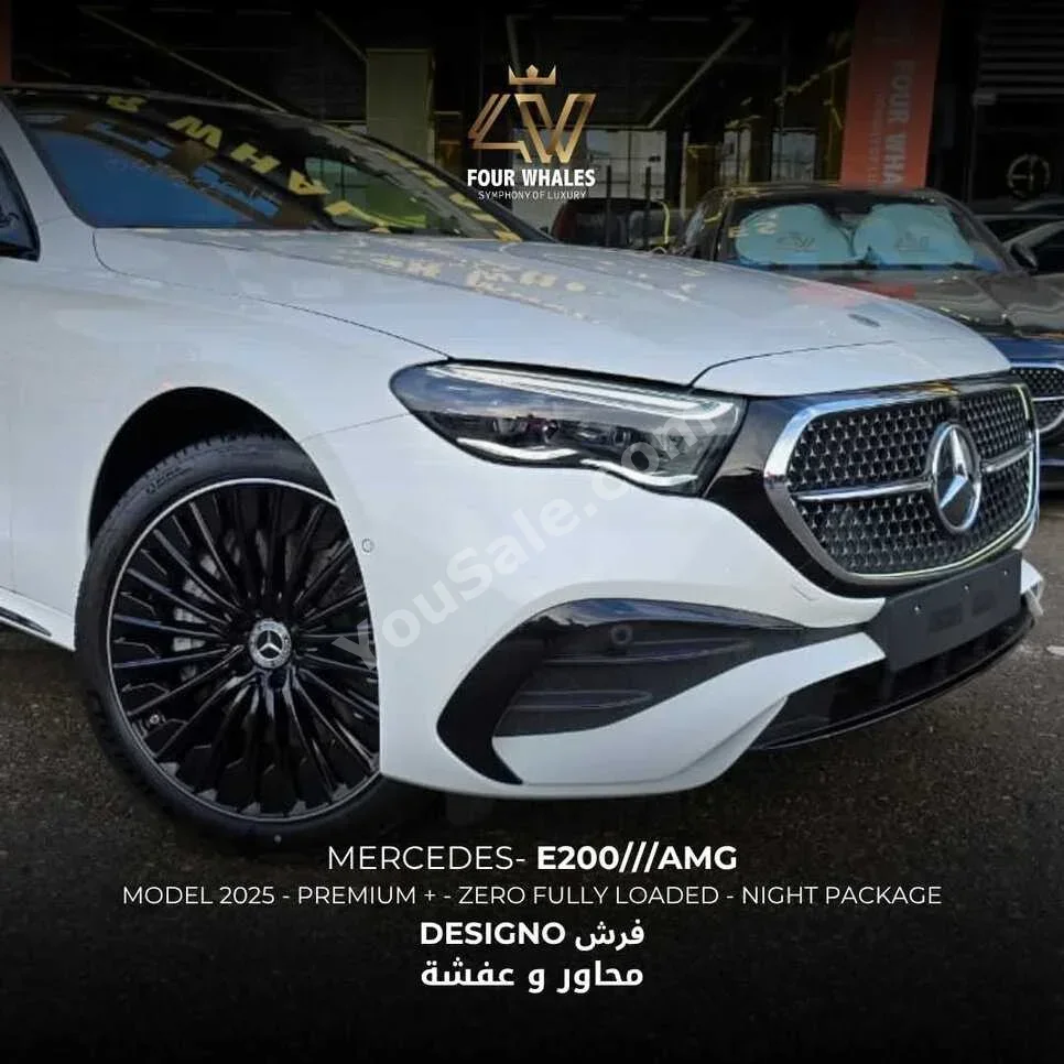 Mercedes-Benz  E-Class  200  2025  Automatic  0 Km  White  Gasoline