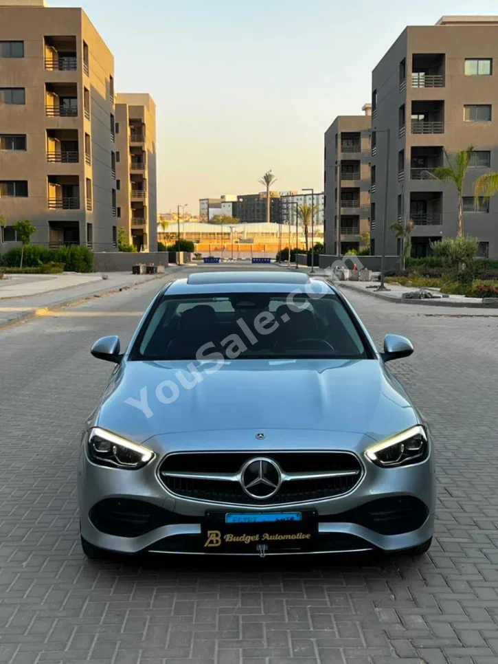 Mercedes-Benz  C-Class  200  2022  Automatic  80,000 Km  RWD  Silver  Gasoline
