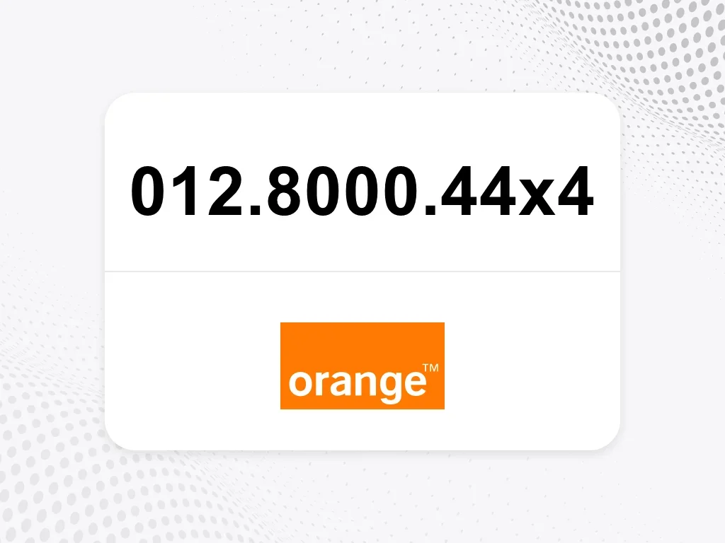 أورنج  012.8000.44x4