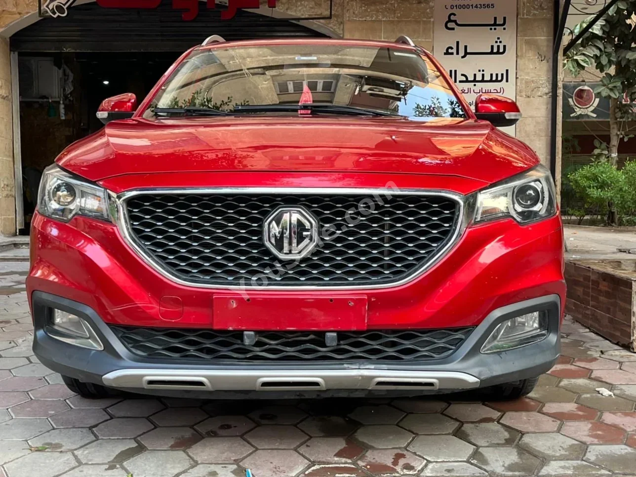 ام جي زد اس 2021 سيدان اوتوماتيك 4 سلندر 60,000 كم دفع أمامي أحمر بنزين