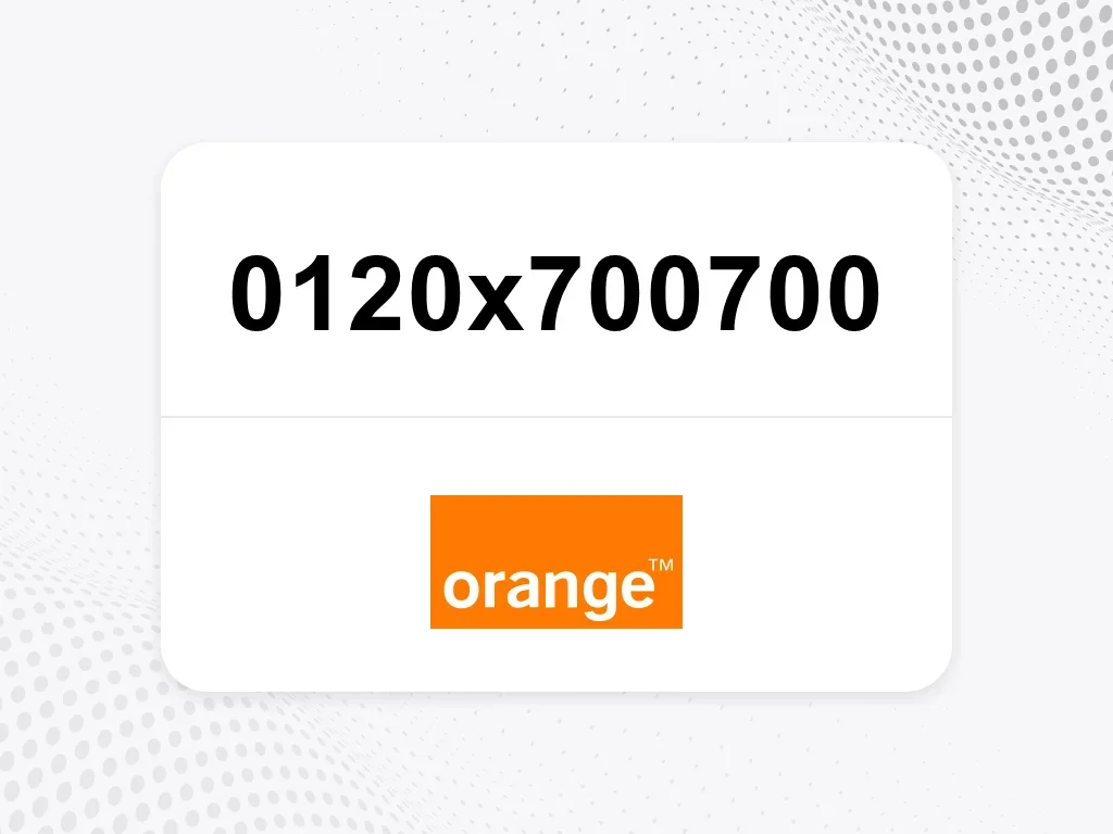 Orange  0120x700700