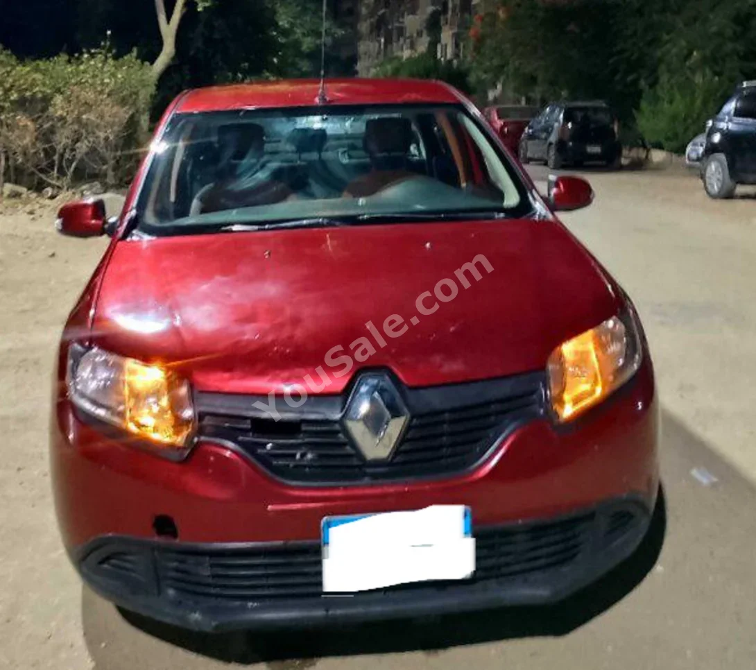 رينو  لوجان  2016  سيدان  عادي  4 سلندر  180,000 كم  دفع أمامي  أحمر  بنزين