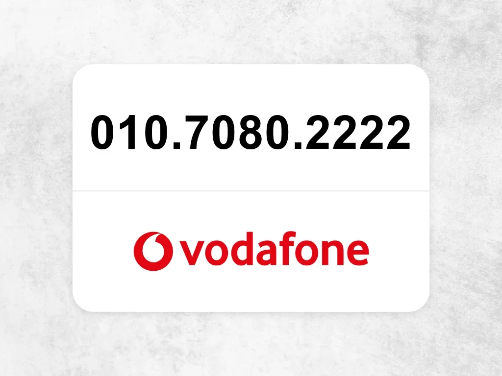 فودافون 010.7080.2222