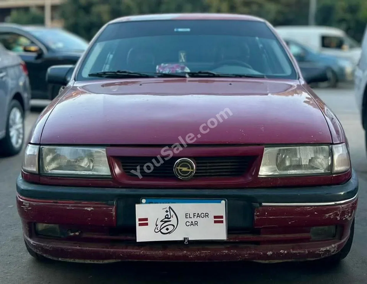 Opel Vectra 1995 Manual Opel Cylinder 200,000 Km Opel Red Gasoline