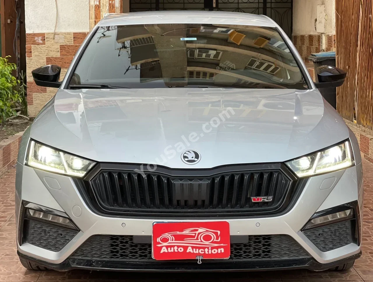 Skoda Octavia Vrs 2022 Automatic Skoda Cylinder 50,000 Km Skoda Silver Gasoline