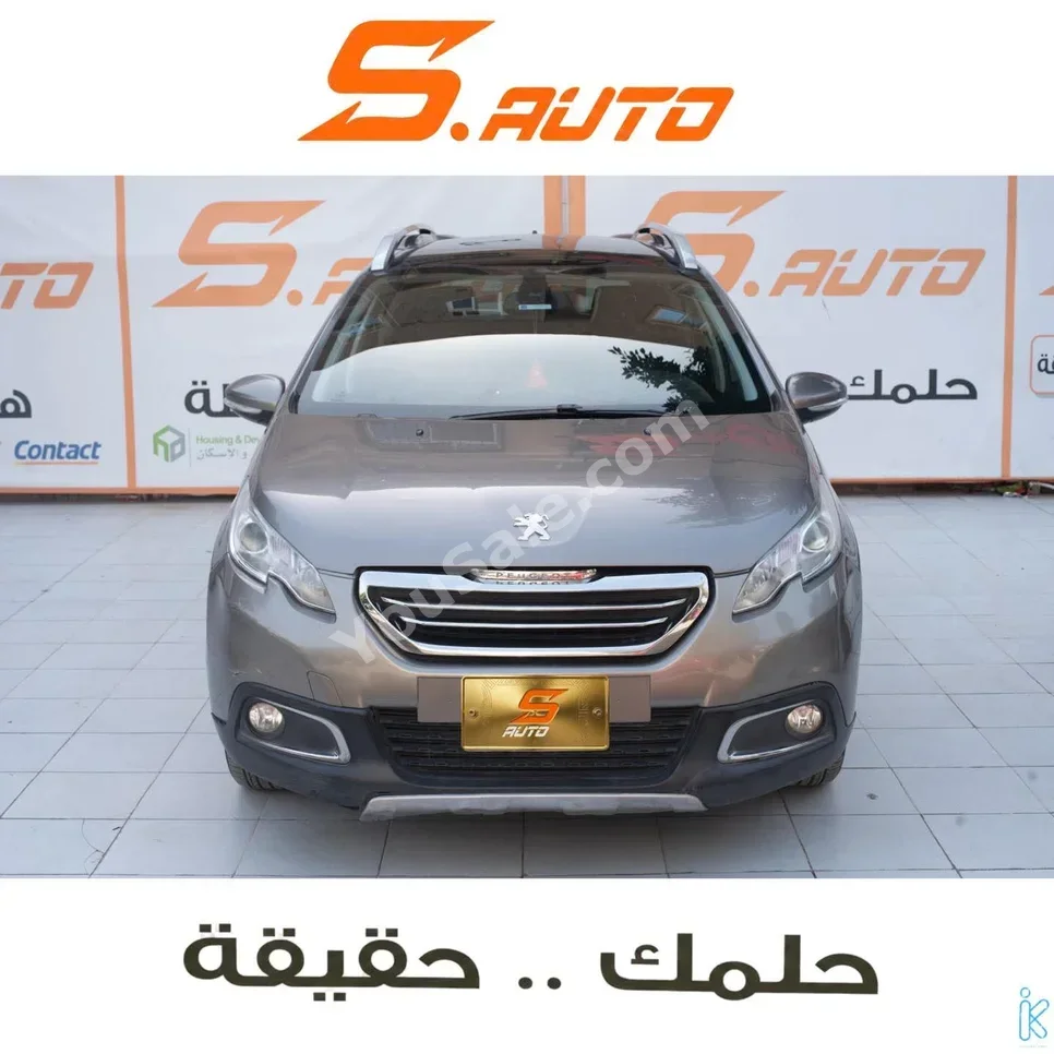 Peugeot 2008 2017 Automatic Peugeot Cylinder 160,000 Km Peugeot Brown Gasoline