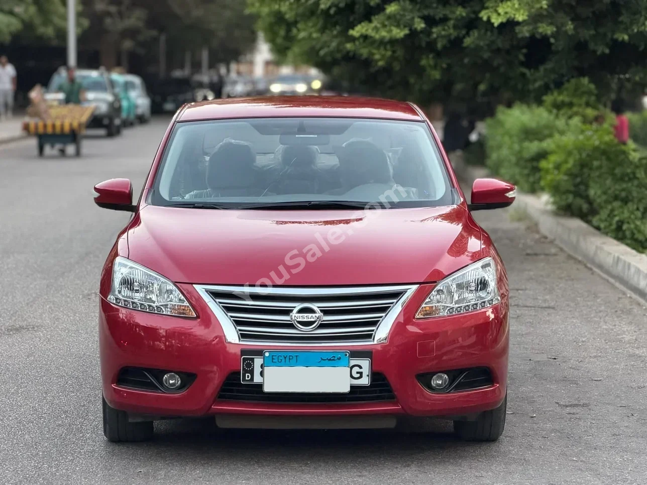 Nissan Sentra 2023 Sedan Automatic 4 Cylinder 15,000 Km FWD Red Gasoline