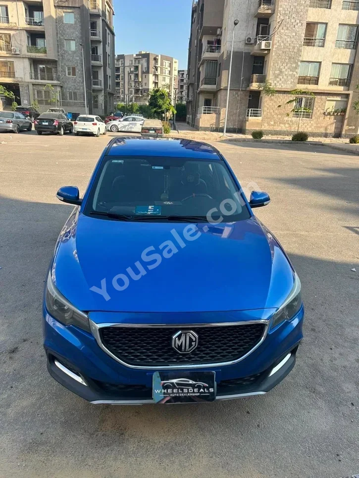 MG Zs 2019 Hatchback Automatic 4 Cylinder 130,000 Km FWD Blue Gasoline