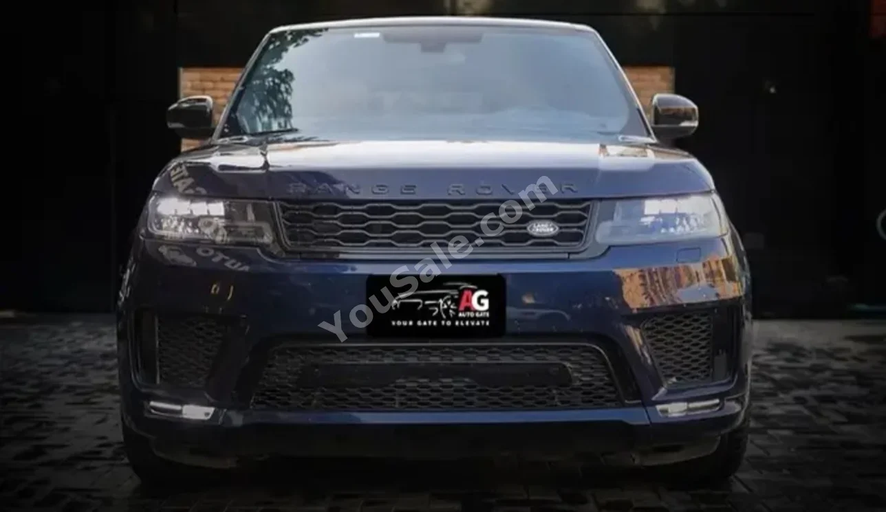 Land Rover Range Rover Sport 2016 Automatic Land Rover Cylinder 110,000 Km Land Rover Blue Gasoline
