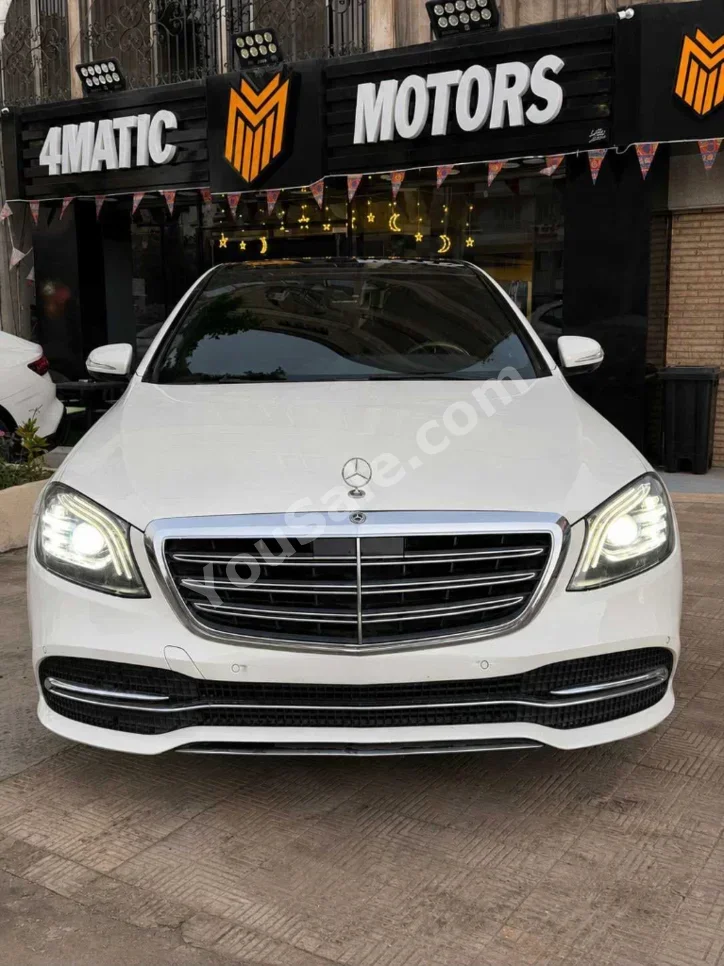 Mercedes-Benz  S-Class  450  2019  Steptronic  65 Km  White  Gasoline