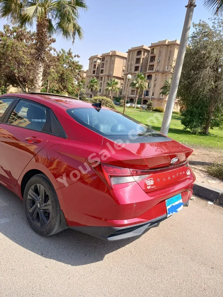 Hyundai  CN7  2021  Sedan  Automatic  4 Cylinder  75,000 Km  FWD  Red  Gasoline
